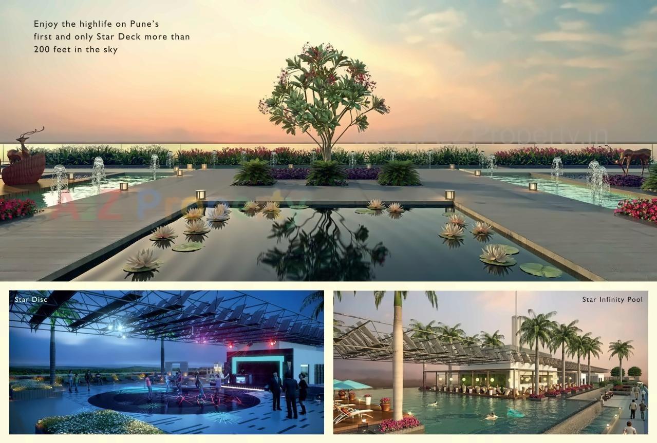 3D Elevation of real estate project Voyage To The Stars located at Mohammadwadi, Pune, Maharashtra