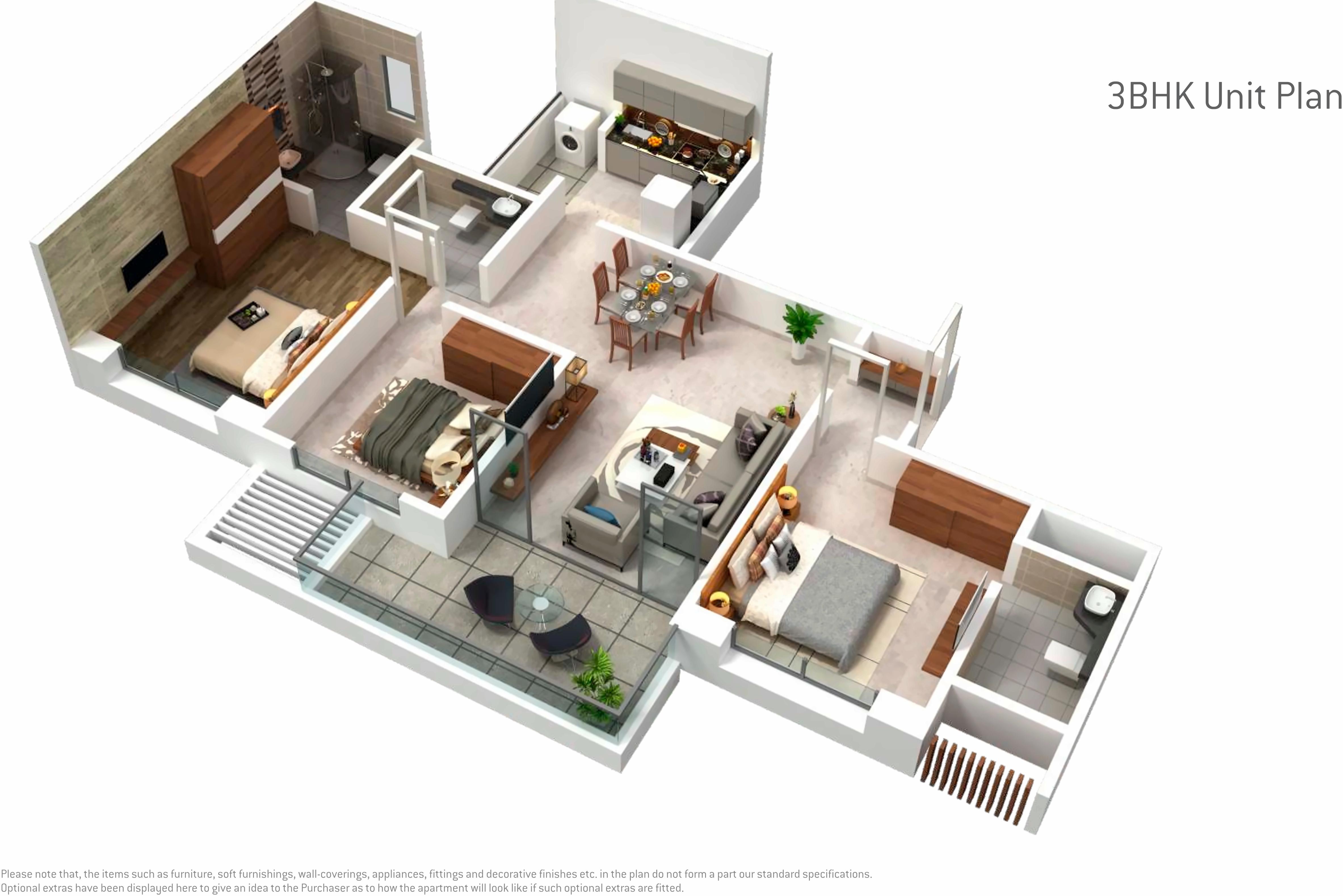 Layout of real estate project Vtp Solitaire Ab located at Vadgaonsheri, Pune, Maharashtra