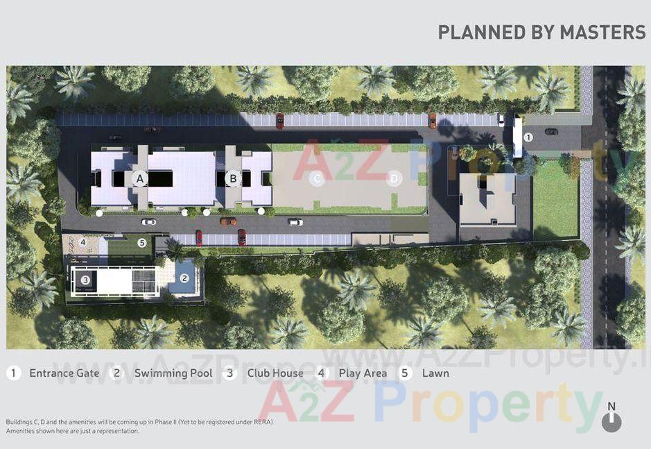 Vtp Solitarire Master Plan of real estate project Vtp Solitaire Ab located at Vadgaonsheri, Pune, Maharashtra