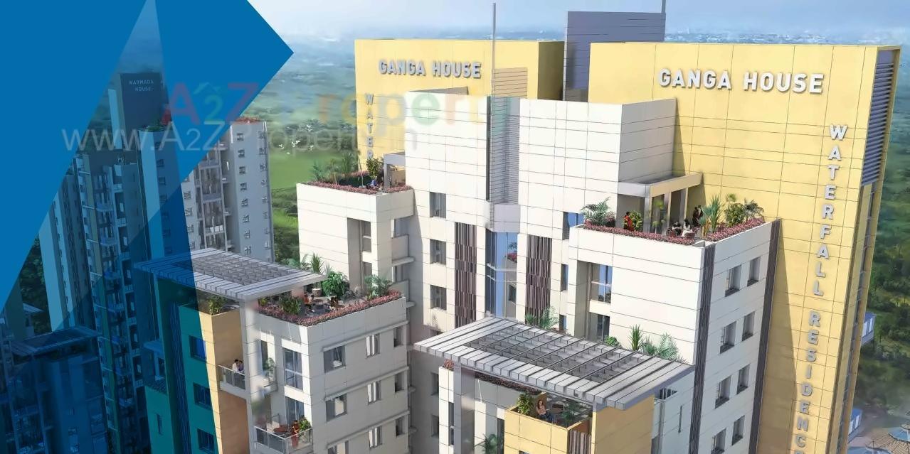 3D Elevation of real estate project Waterfall Residence located at Haveli, Pune, Maharashtra