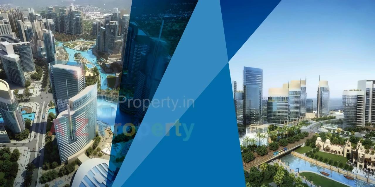 3D Elevation of real estate project Waterfall Residence located at Haveli, Pune, Maharashtra