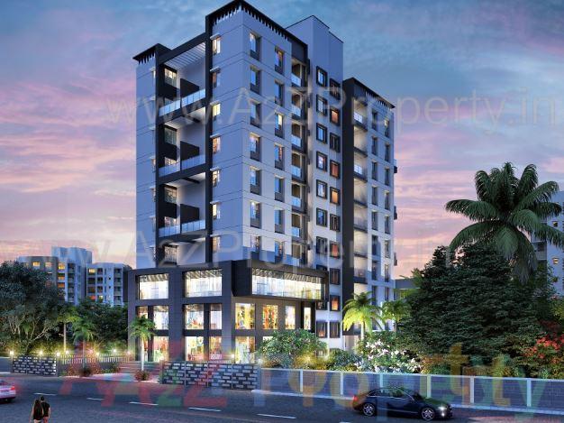 3D Elevation of real estate project Westen Tower located at Wakad, Pune, Maharashtra
