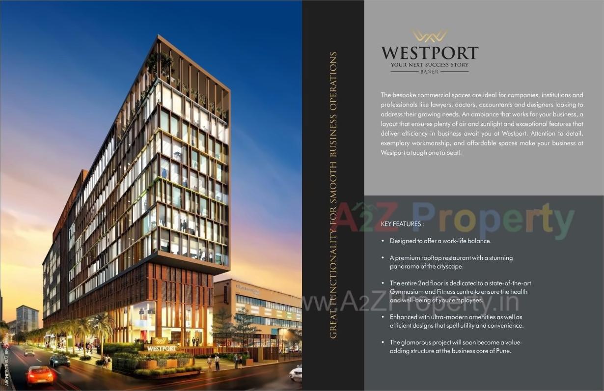 3D Elevation of real estate project Westport located at Pune-m-corp, Pune, Maharashtra