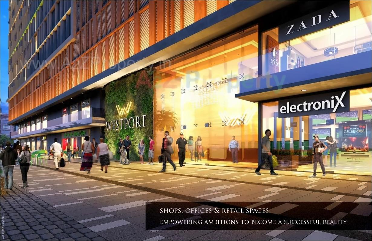 3D Elevation of real estate project Westport located at Pune-m-corp, Pune, Maharashtra