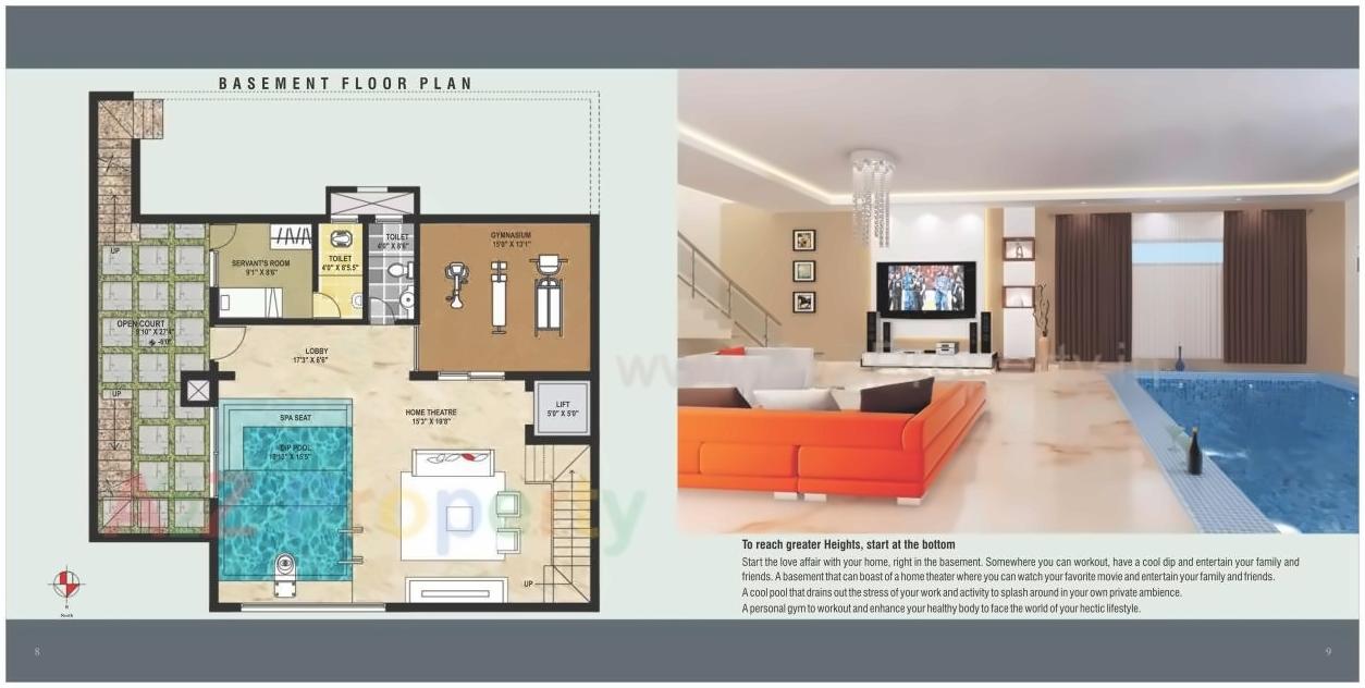 Layout of real estate project Whispering Glades located at Mohammadwadi, Pune, Maharashtra