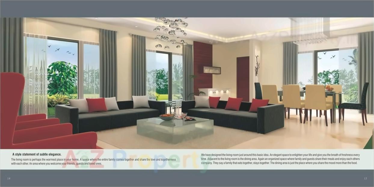 3D Elevation of real estate project Whispering Glades located at Mohammadwadi, Pune, Maharashtra