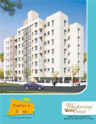 Elevation of real estate project Whispering Winds located at Pune-m-corp, Pune, Maharashtra