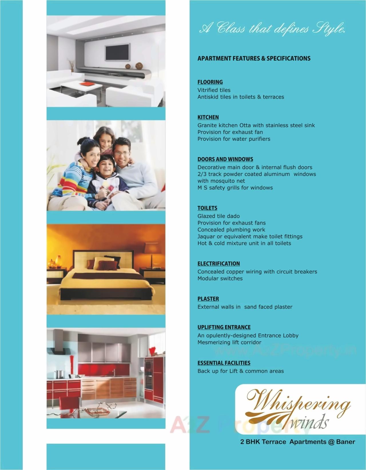  of real estate project Whispering Winds located at Pune-m-corp, Pune, Maharashtra