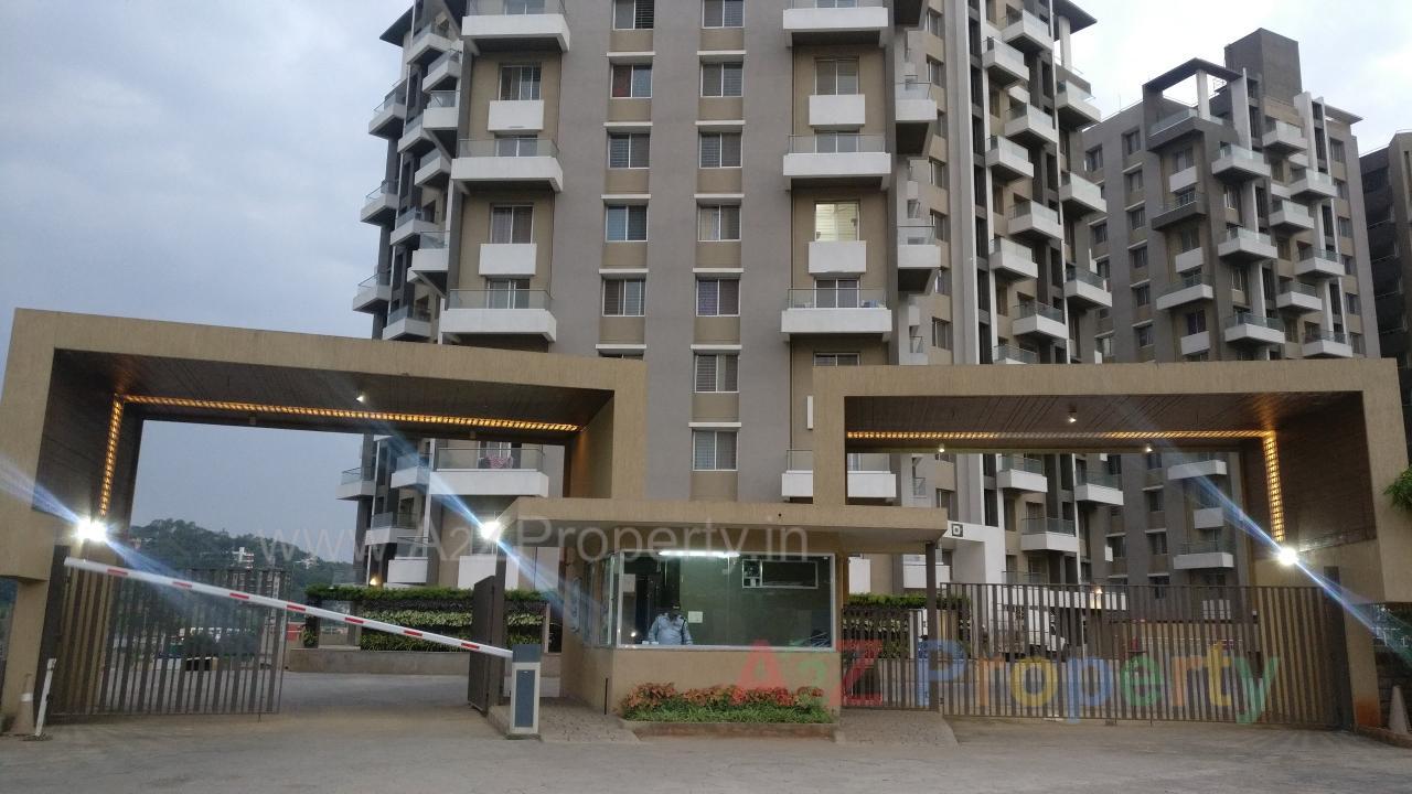 3D Elevation of real estate project Whistling Meadows located at Bhugaon, Pune, Maharashtra