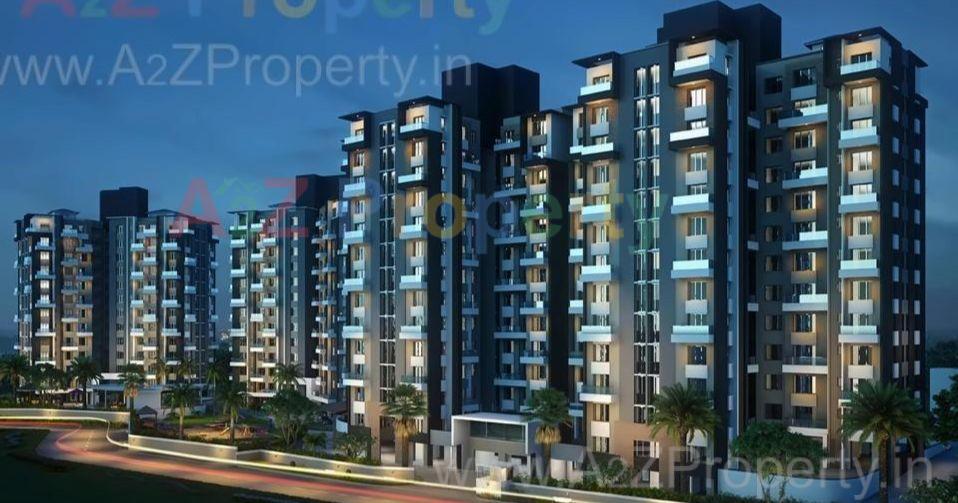 3D Elevation of real estate project Whistling Meadows located at Bhugaon, Pune, Maharashtra