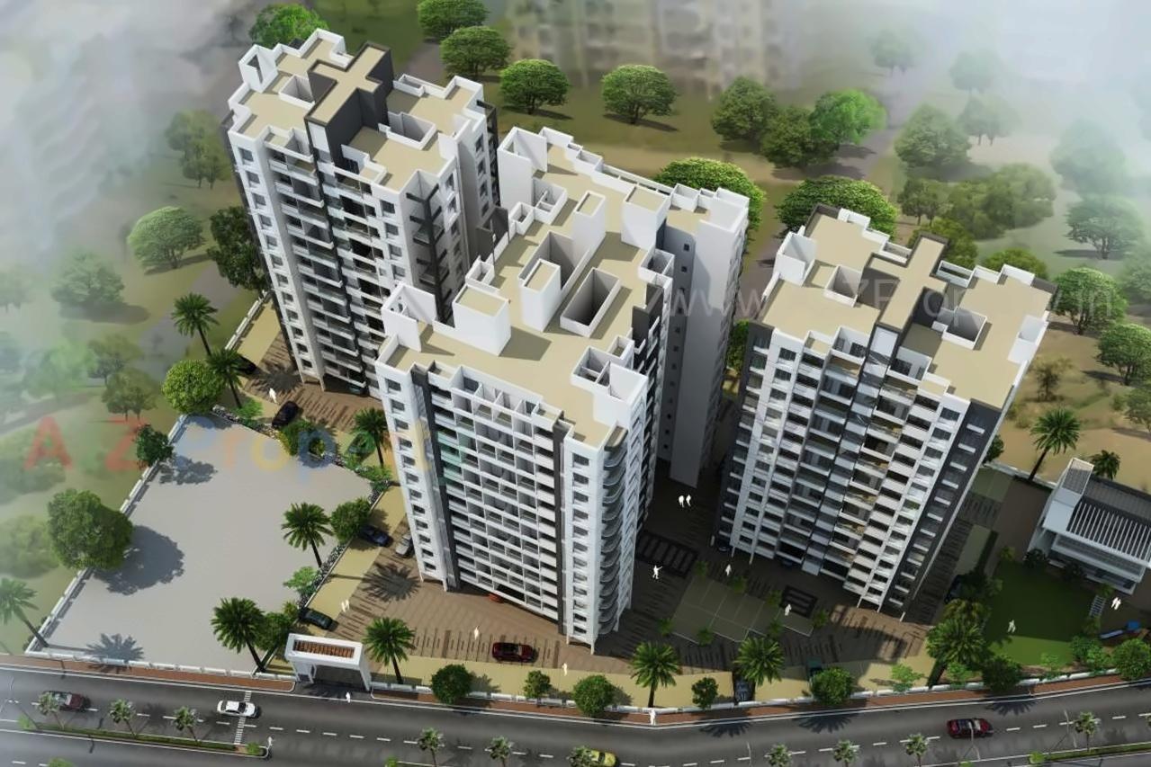 3D Elevation of real estate project Whitefield located at Sus, Pune, Maharashtra