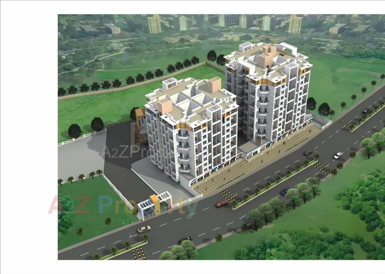 3D Elevation of real estate project Willows Twin Tower located at Man, Pune, Maharashtra