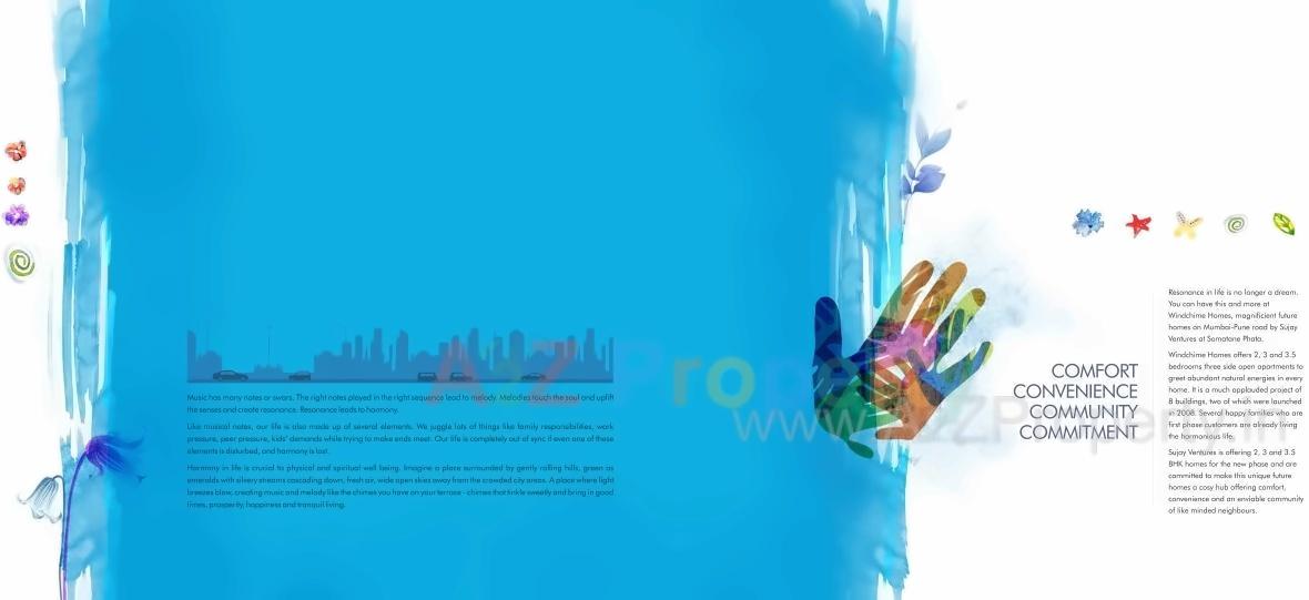  of real estate project Windchime Homes located at Somatane, Pune, Maharashtra