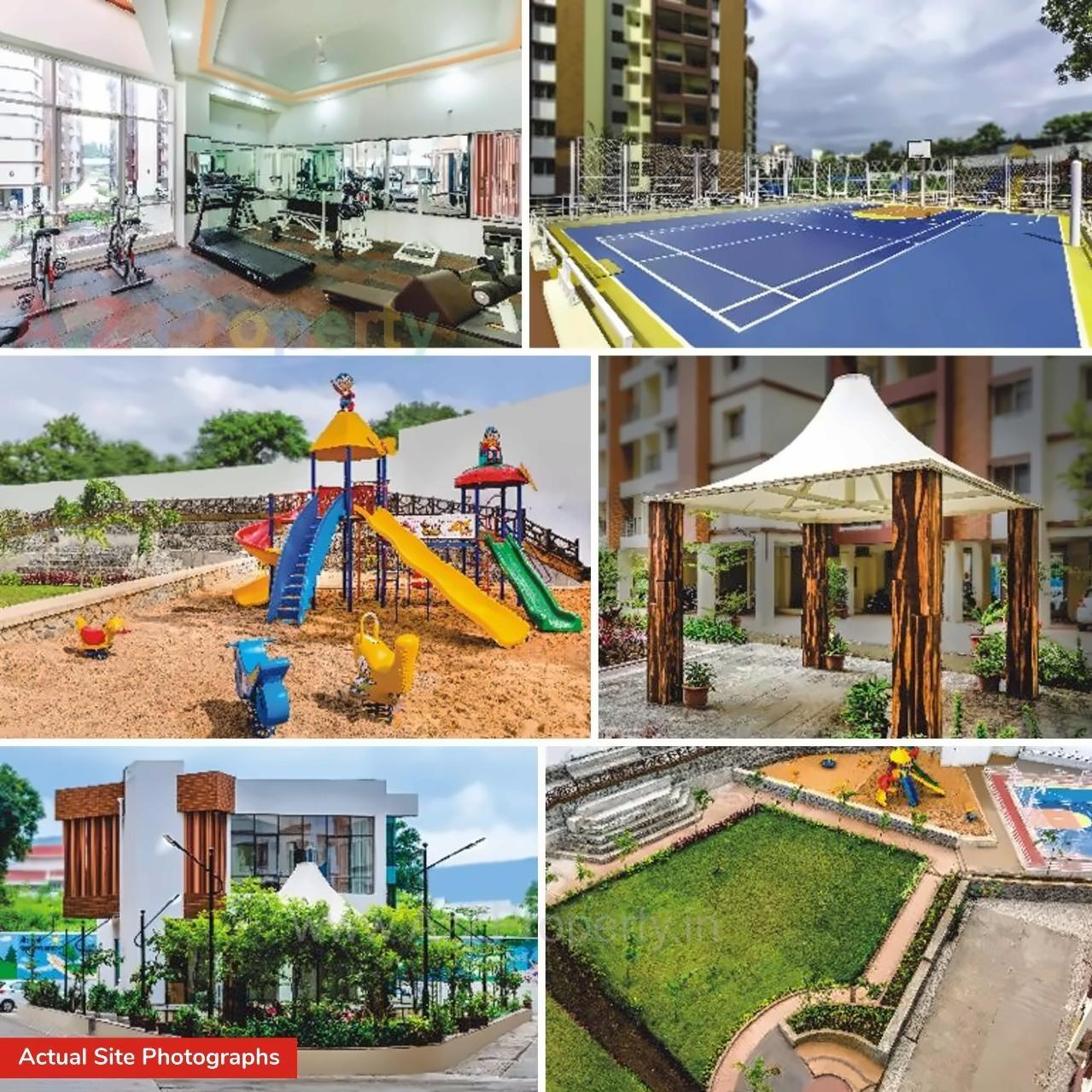 3D Elevation of real estate project Windsor County located at Parvati, Pune, Maharashtra