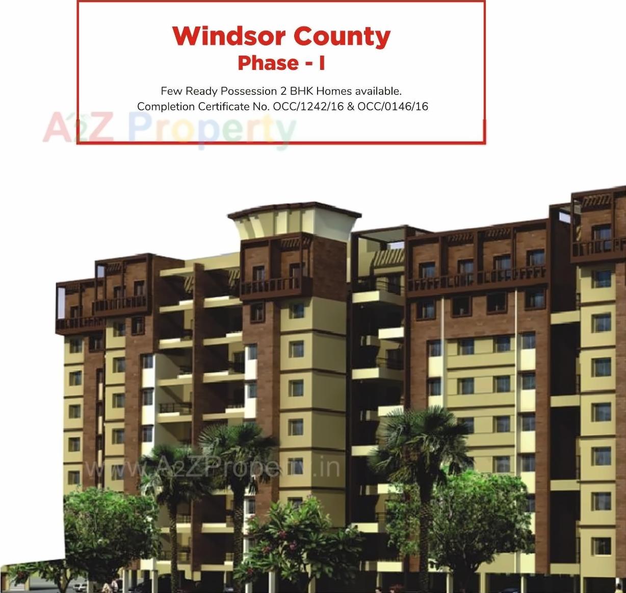 3D Elevation of real estate project Windsor County located at Parvati, Pune, Maharashtra