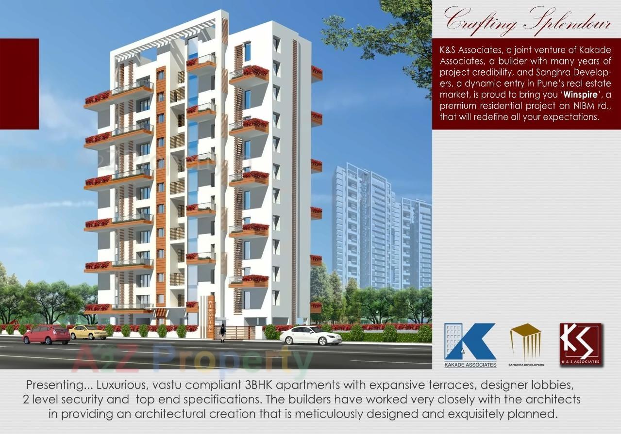 3D Elevation of real estate project Winspire located at Kondhwa-khurd, Pune, Maharashtra