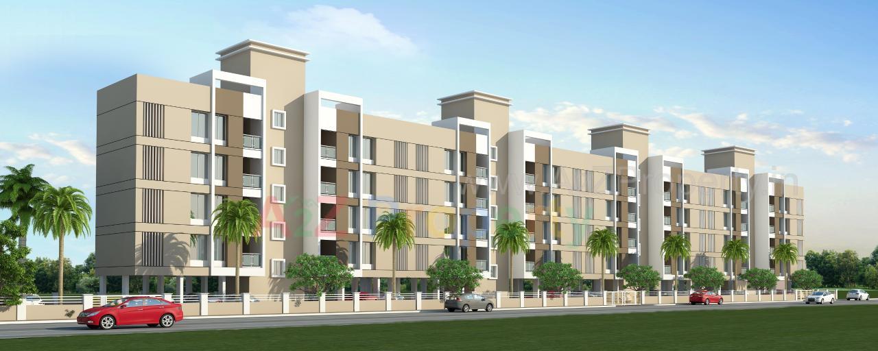 3D Elevation of real estate project Wonderwall located at Pune-m-corp, Pune, Maharashtra