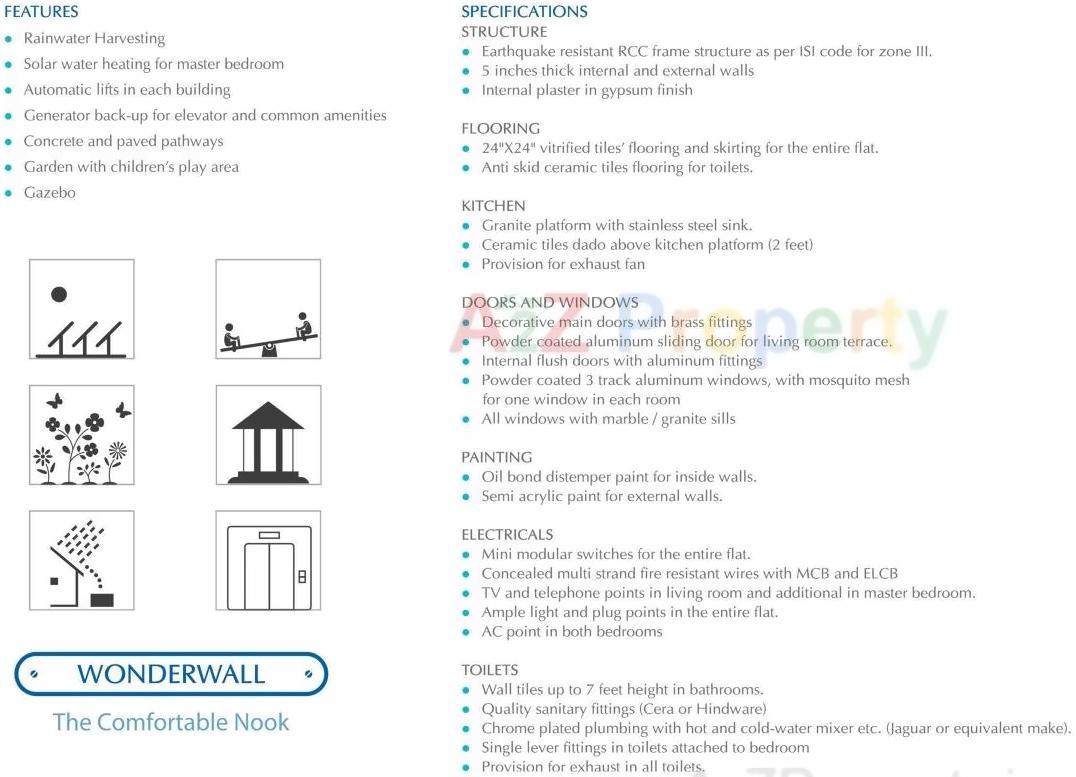  of real estate project Wonderwall located at Pune-m-corp, Pune, Maharashtra