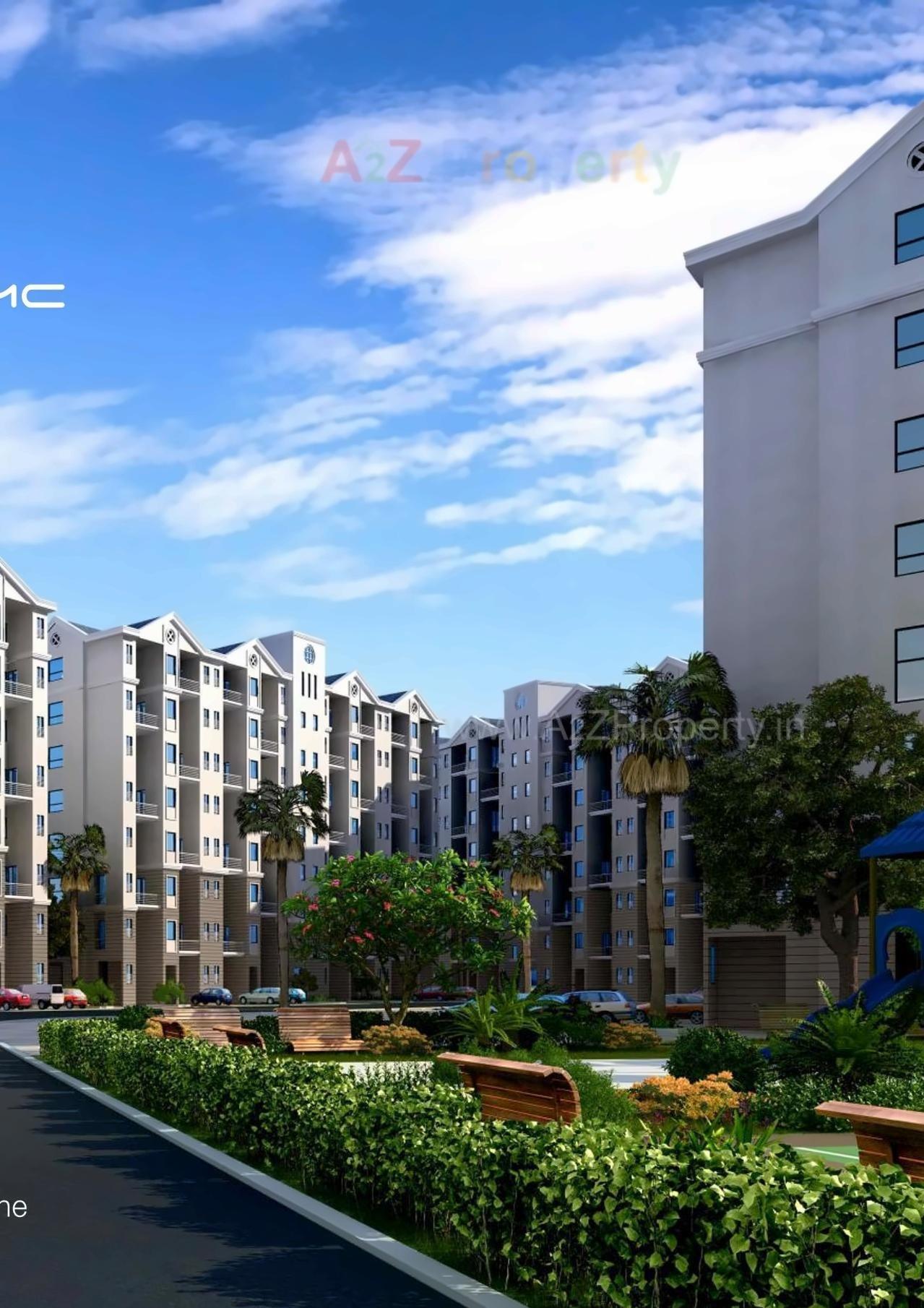 3D Elevation of real estate project Xrbia Abode located at Jambhul, Pune, Maharashtra