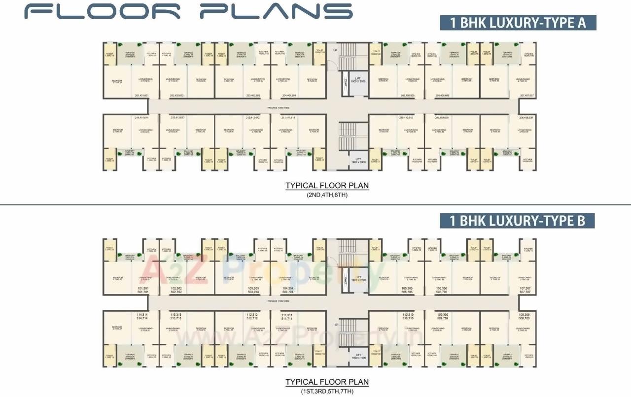 Layout of real estate project Xrbia Abode located at Jambhul, Pune, Maharashtra