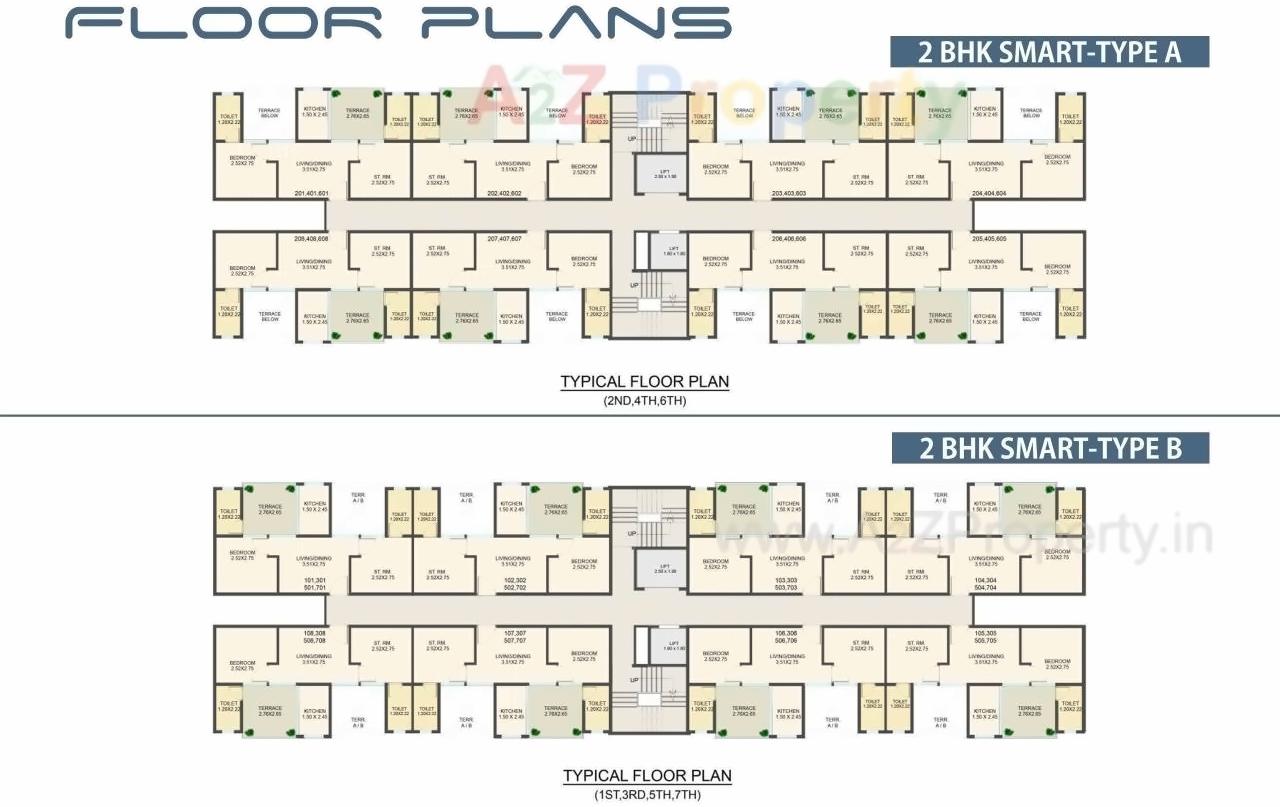 Layout of real estate project Xrbia Abode located at Jambhul, Pune, Maharashtra