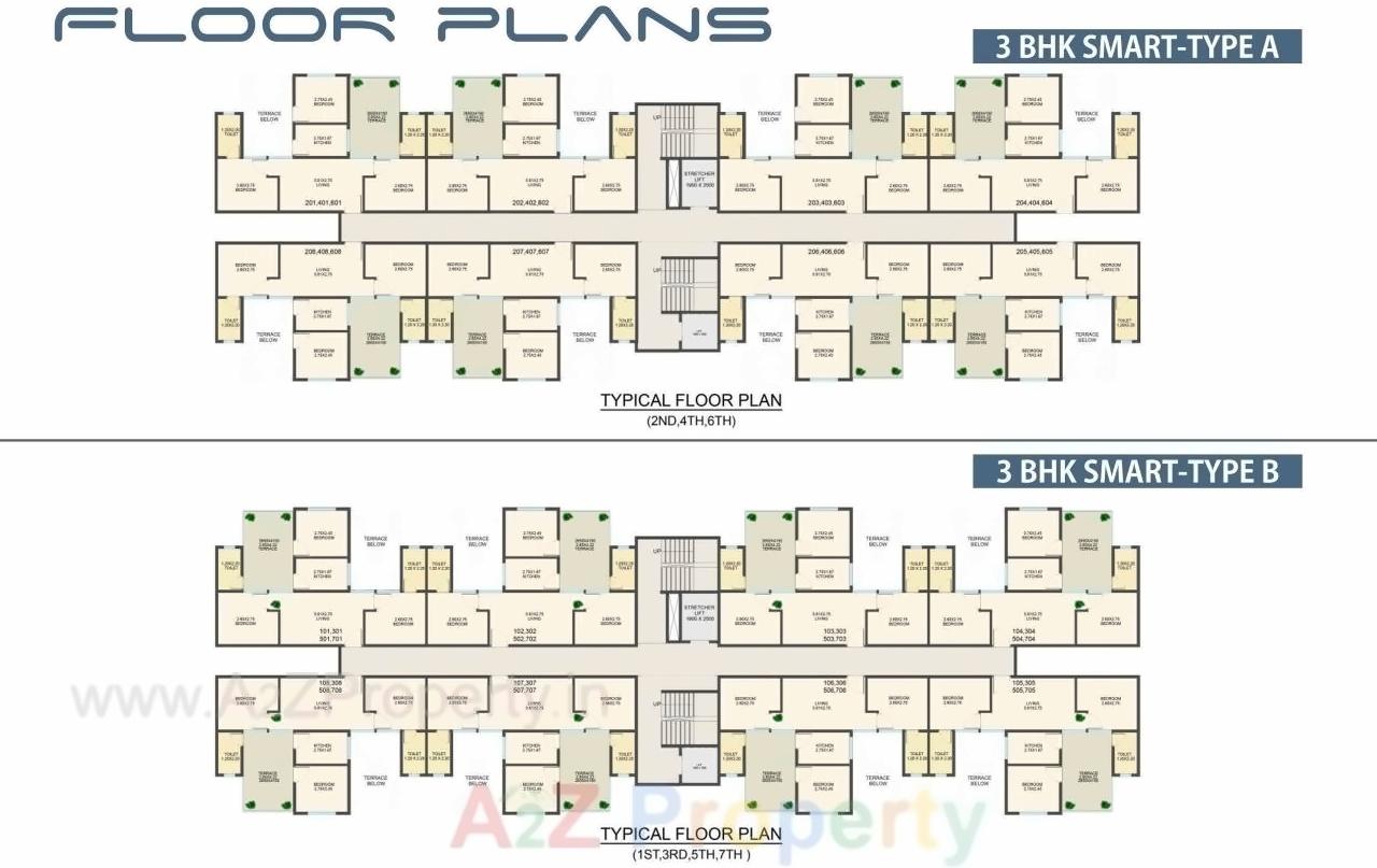 Layout of real estate project Xrbia Abode located at Jambhul, Pune, Maharashtra