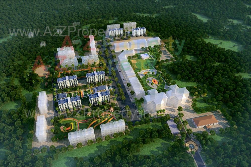 Layout of real estate project Xrbia Eiffel City Chakan located at Chakan-ct, Pune, Maharashtra