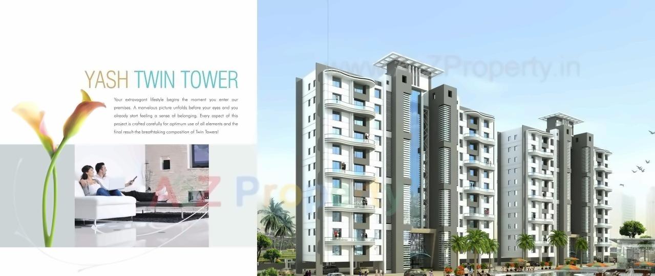 3D Elevation of real estate project Yash Twin Tower located at Baner, Pune, Maharashtra