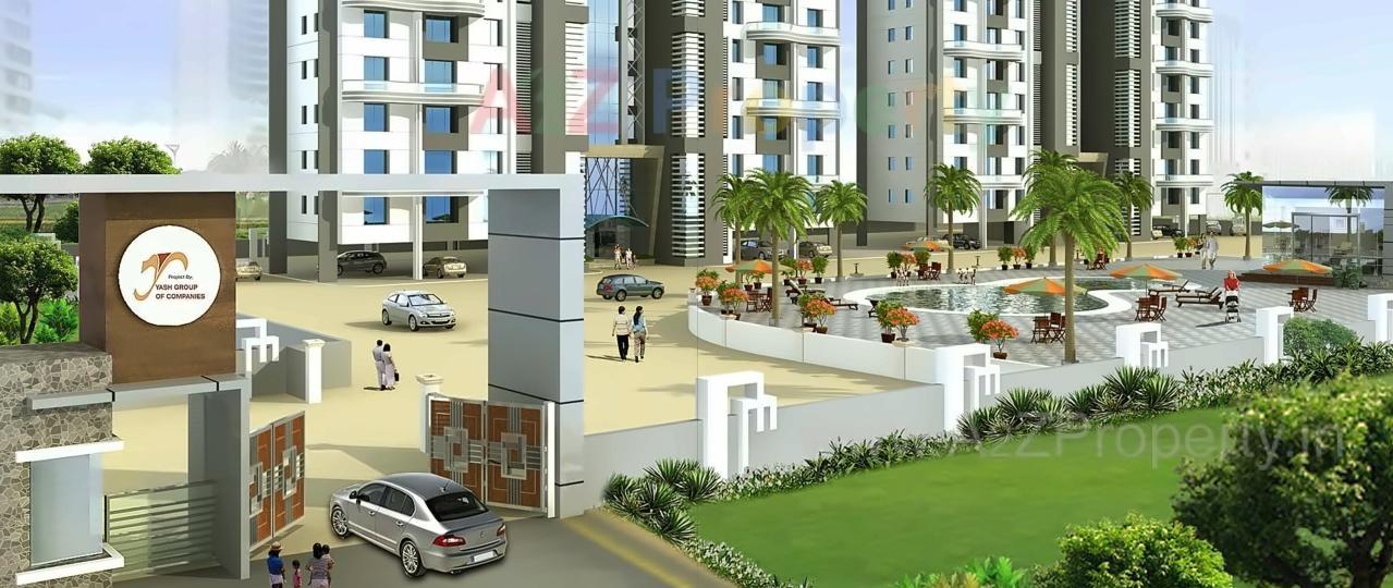 3D Elevation of real estate project Yash Twin Tower located at Baner, Pune, Maharashtra
