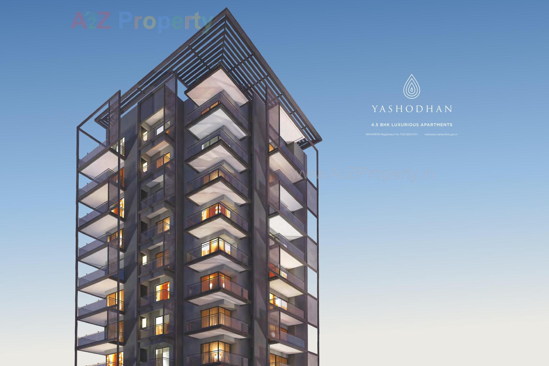 3D Elevation of real estate project Yashodhan located at Pune-m-corp, Pune, Maharashtra