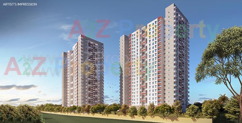 3D Elevation of real estate project Yashone Hinjawadi located at Man, Pune, Maharashtra