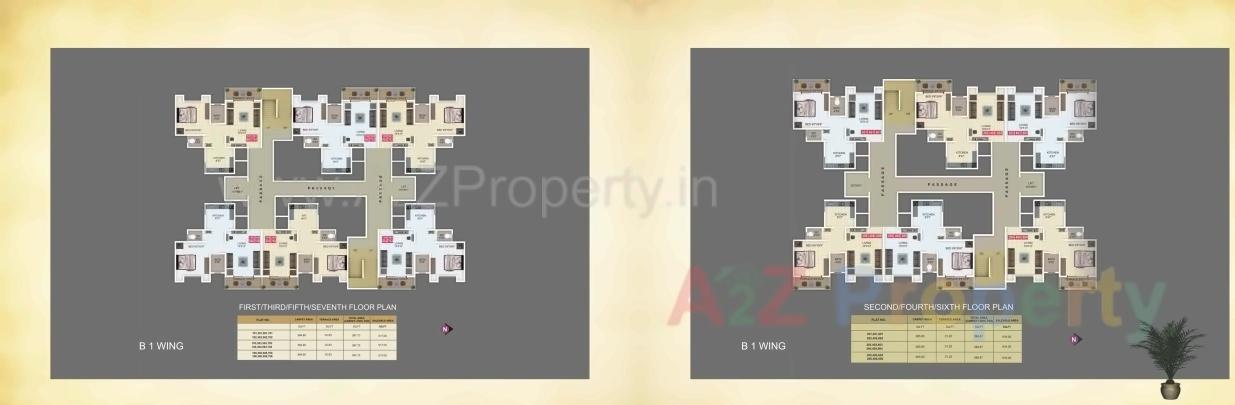 Layout of real estate project Yashwant Nagar Plus located at Varale, Pune, Maharashtra