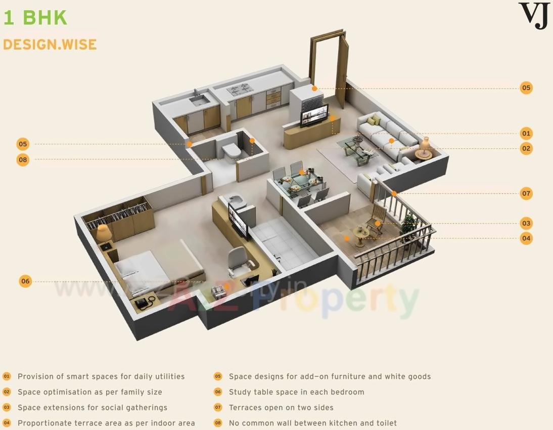 Layout of real estate project Yashwin Anand located at Sus, Pune, Maharashtra
