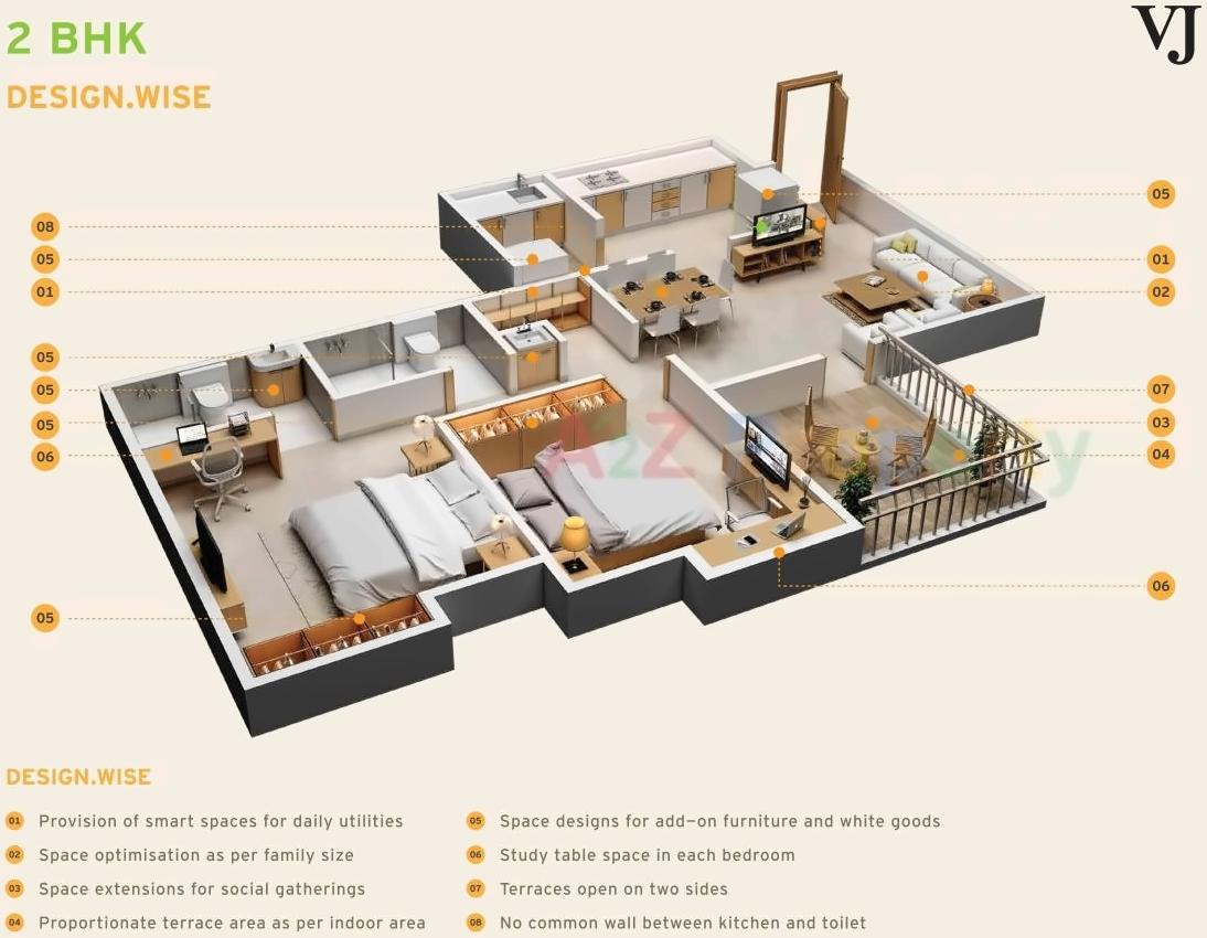 Layout of real estate project Yashwin Anand located at Sus, Pune, Maharashtra