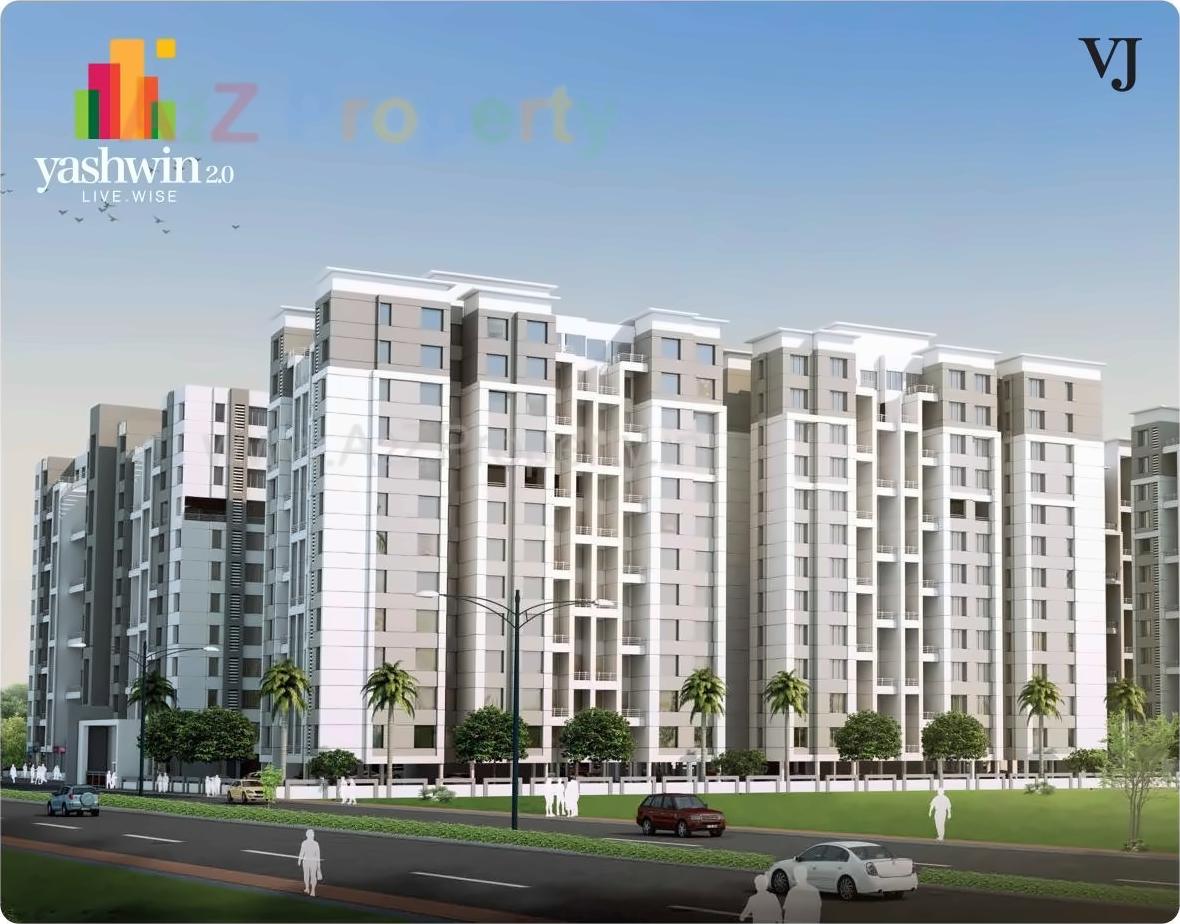3D Elevation of real estate project Yashwin E,f,g located at Sus, Pune, Maharashtra