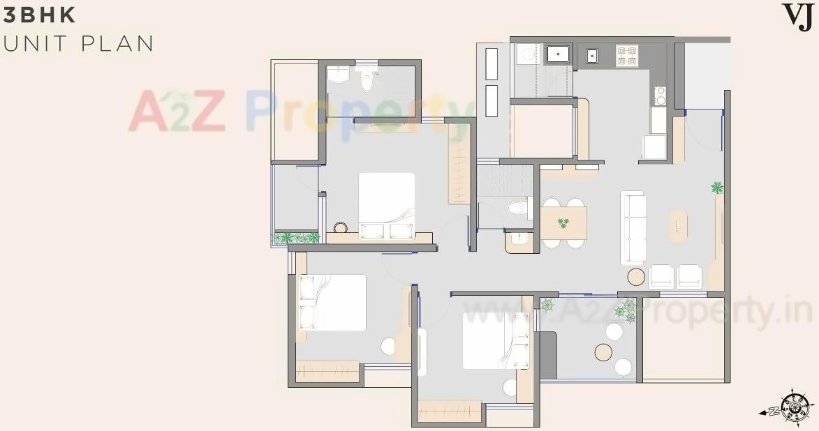Layout of real estate project Yashwin Hinjawadi located at Man, Pune, Maharashtra