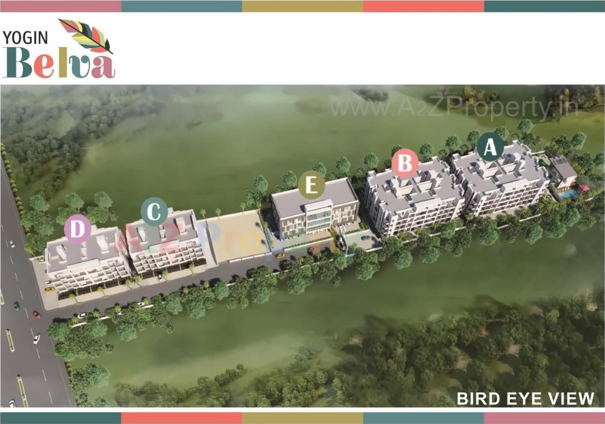 3D Elevation of real estate project Yogin Belva Project located at Lahagaon, Pune, Maharashtra