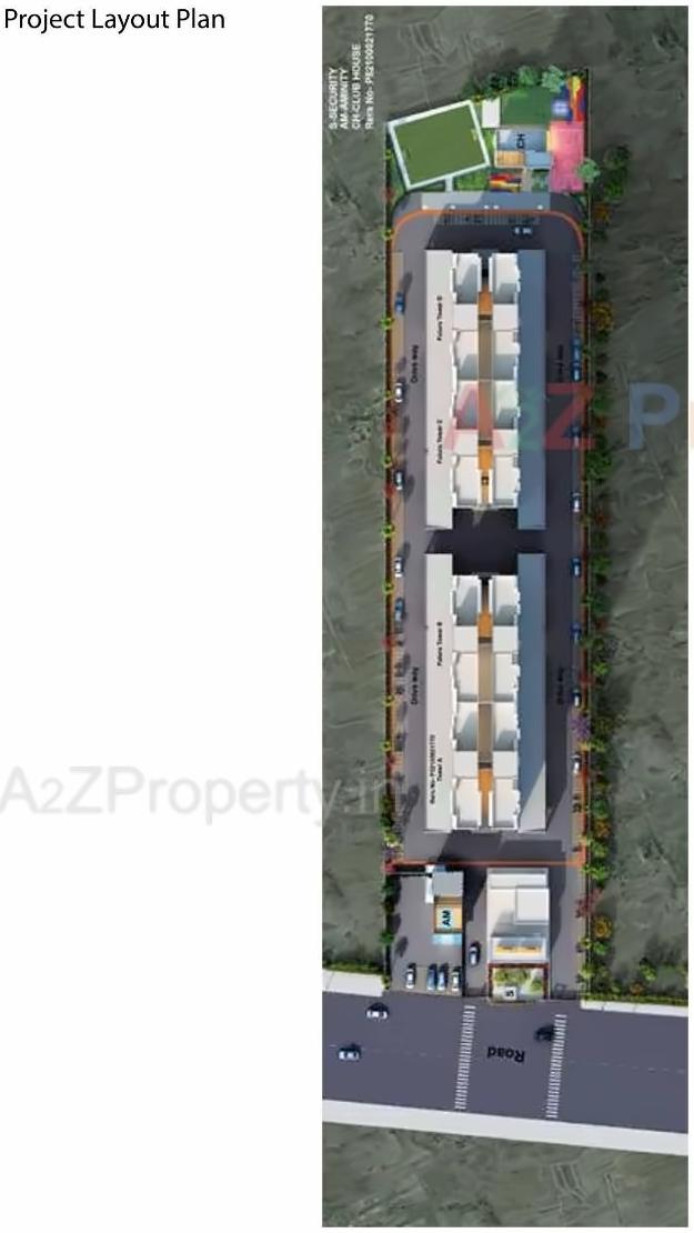 3D Elevation of real estate project You57 Tower located at Man, Pune, Maharashtra