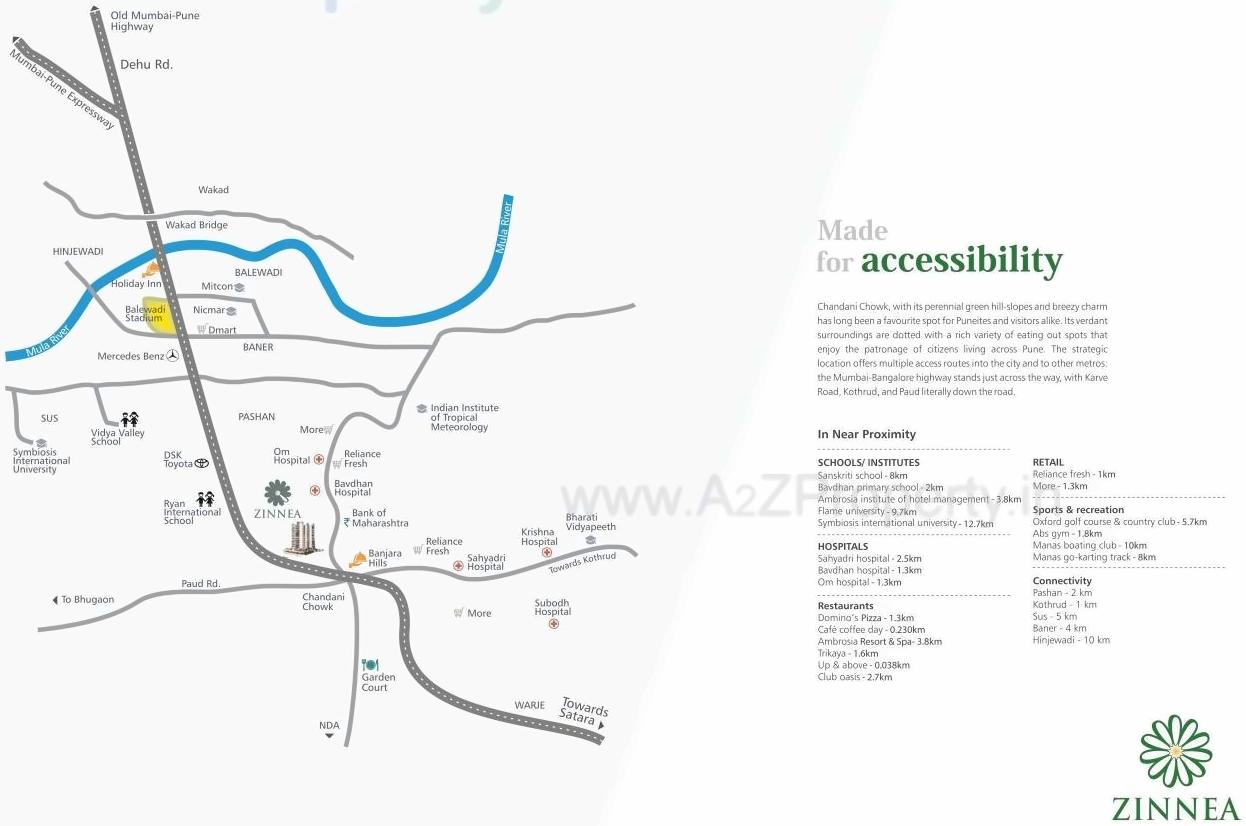  of real estate project Zinnea Housing located at Bavadhan-bk, Pune, Maharashtra