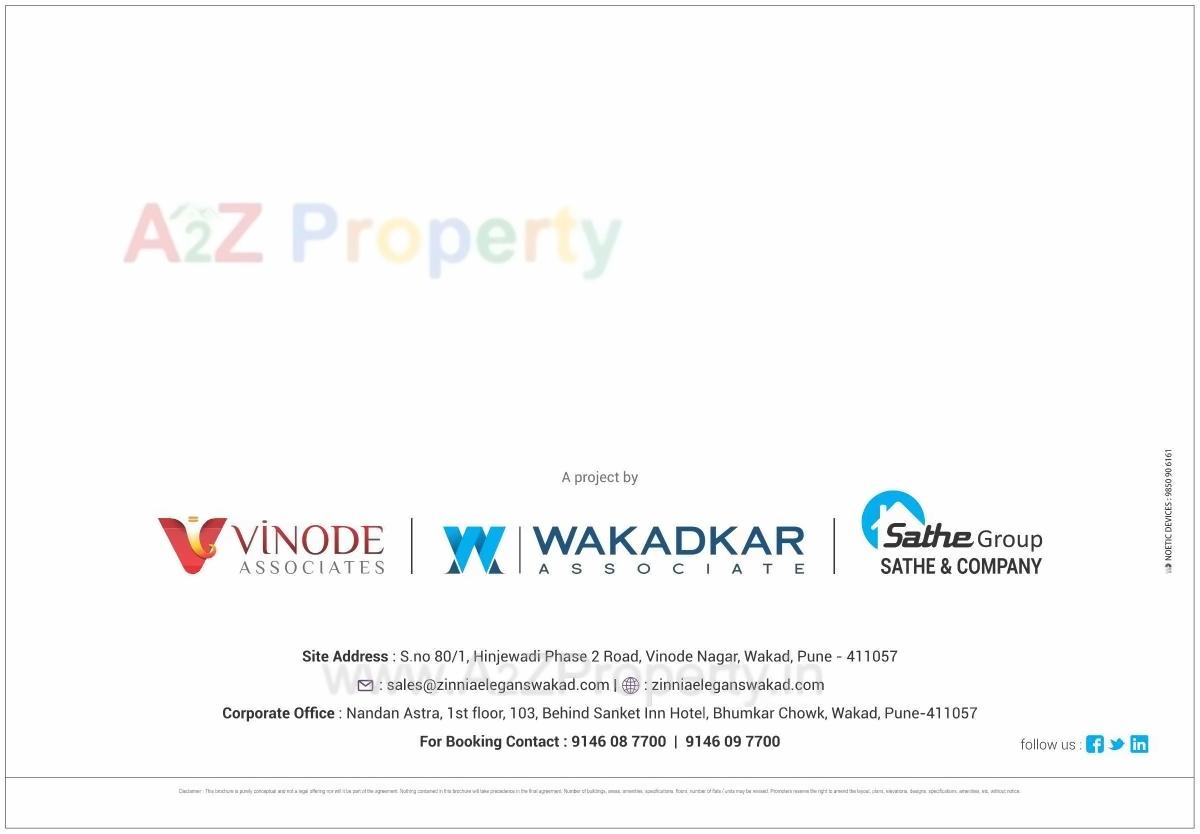  of real estate project Zinnia Elegans located at Wakad, Pune, Maharashtra