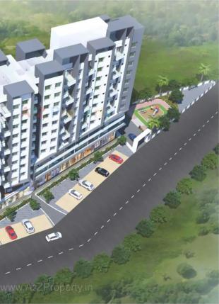 Elevation of real estate project Zinnia Elegans located at Wakad, Pune, Maharashtra