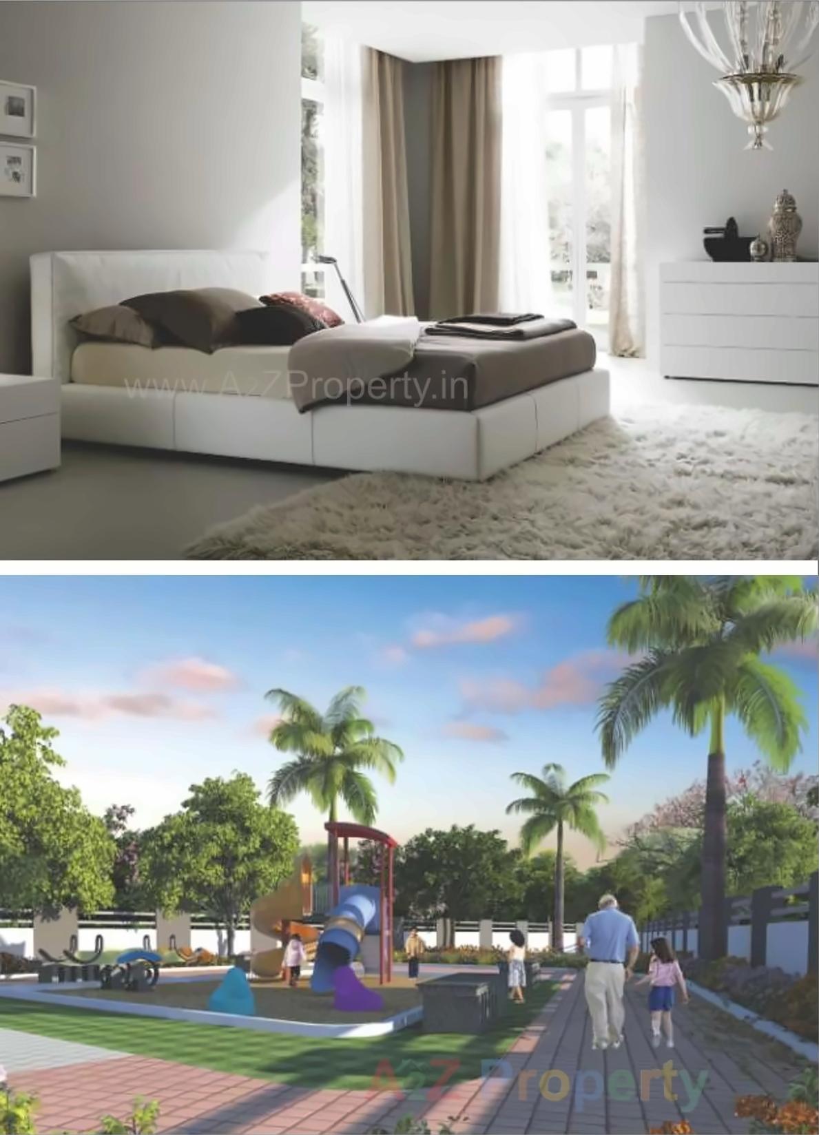 3D Elevation of real estate project Zinnia Elegans located at Wakad, Pune, Maharashtra