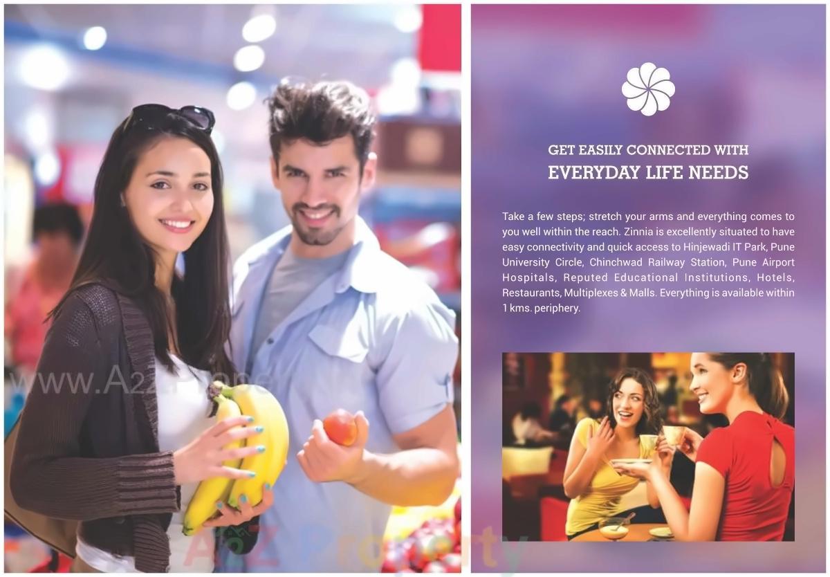  of real estate project Zinnia Elegans located at Wakad, Pune, Maharashtra