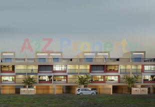 Elevation of real estate project Zinnia Row Houses located at Hadapsar, Pune, Maharashtra