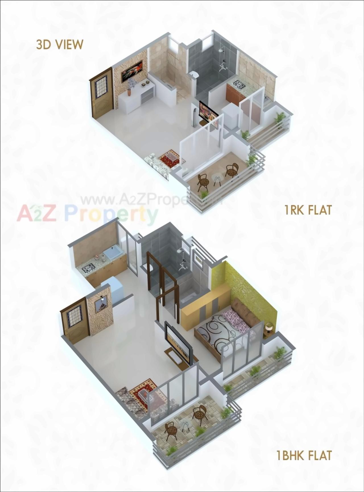 Layout of real estate project Aangan Villa located at Bokadvira, Raigarh, Maharashtra