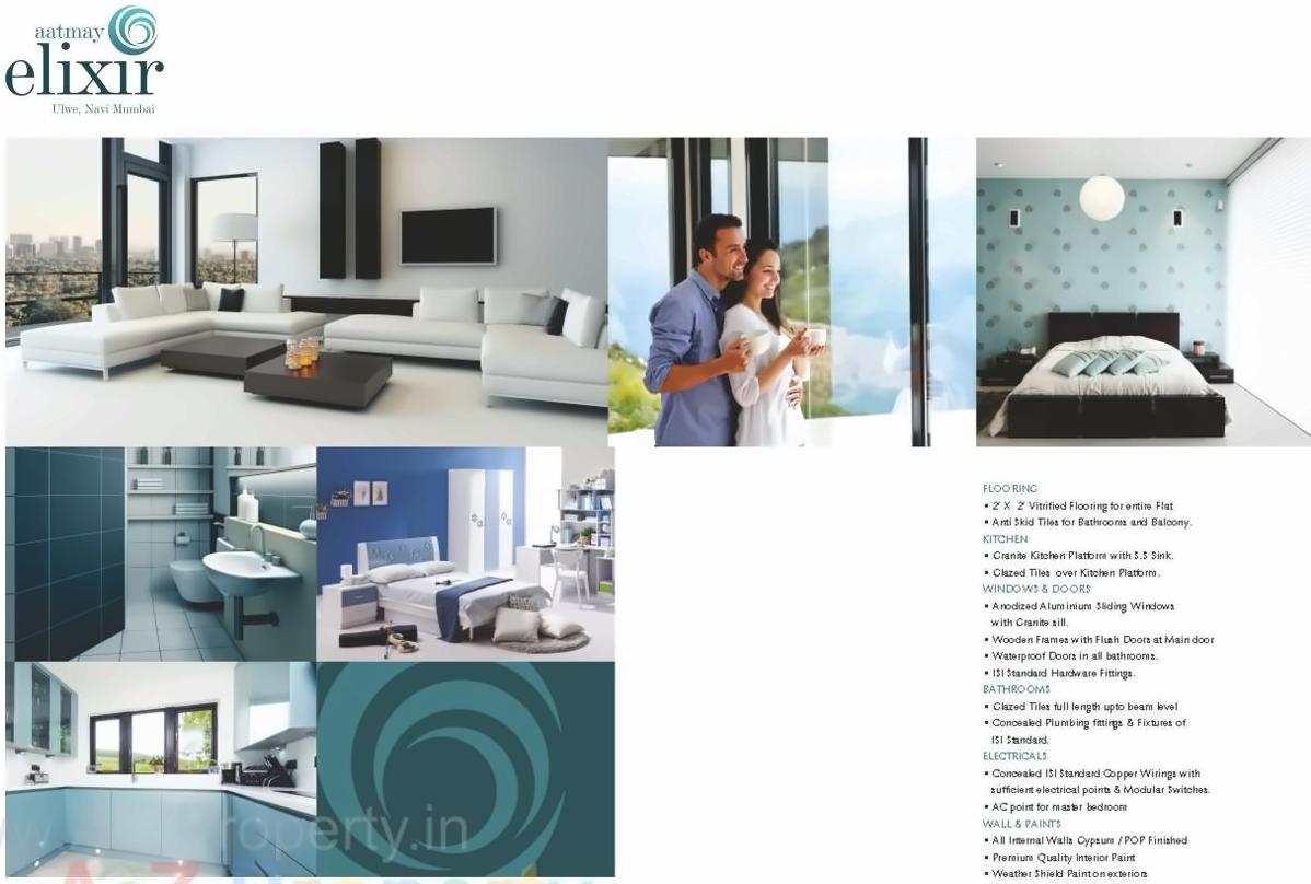  of real estate project Aatmay Elixir located at Ulawe, Raigarh, Maharashtra