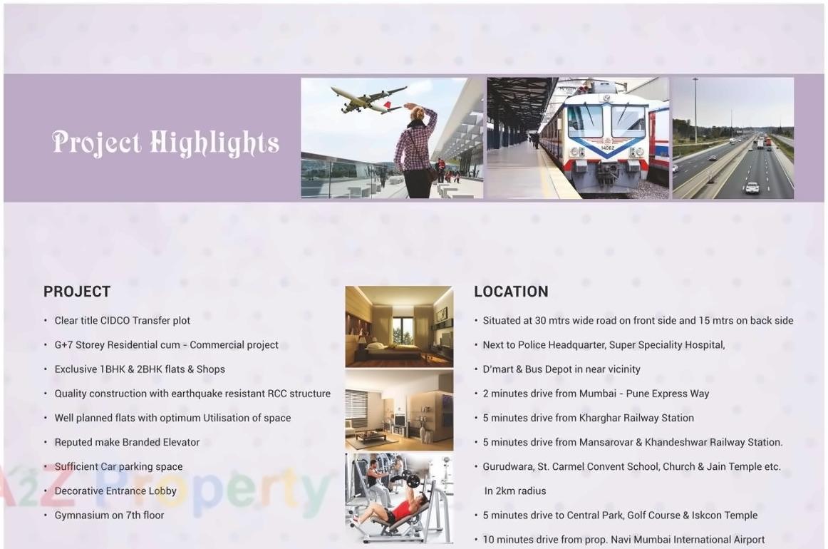  of real estate project Ambika Heritage located at Kalamboli, Raigarh, Maharashtra