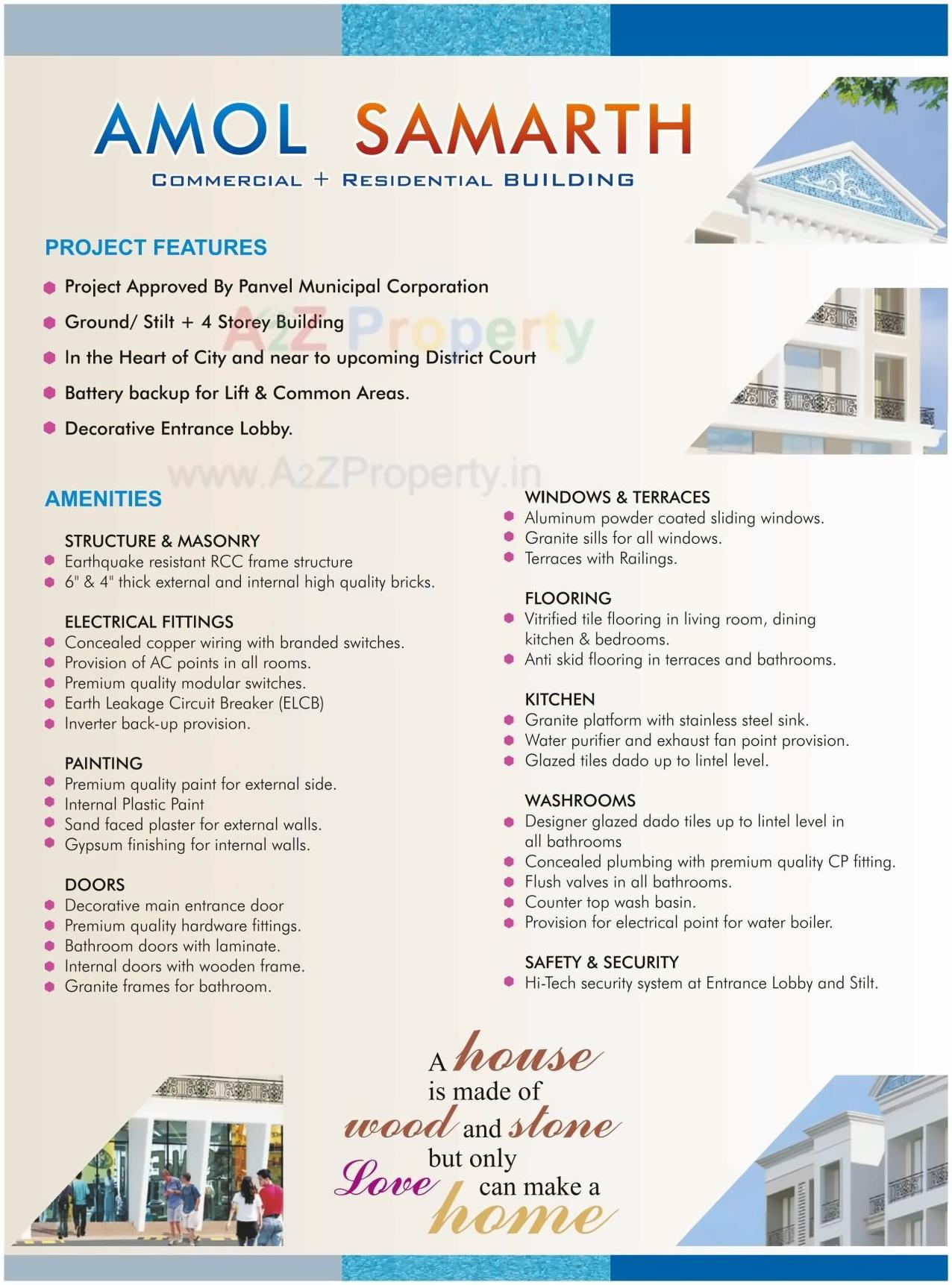  of real estate project Amol Samarth located at Panvel, Raigarh, Maharashtra