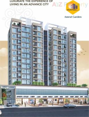 Elevation of real estate project Amrut Garden located at Kamothe, Raigarh, Maharashtra