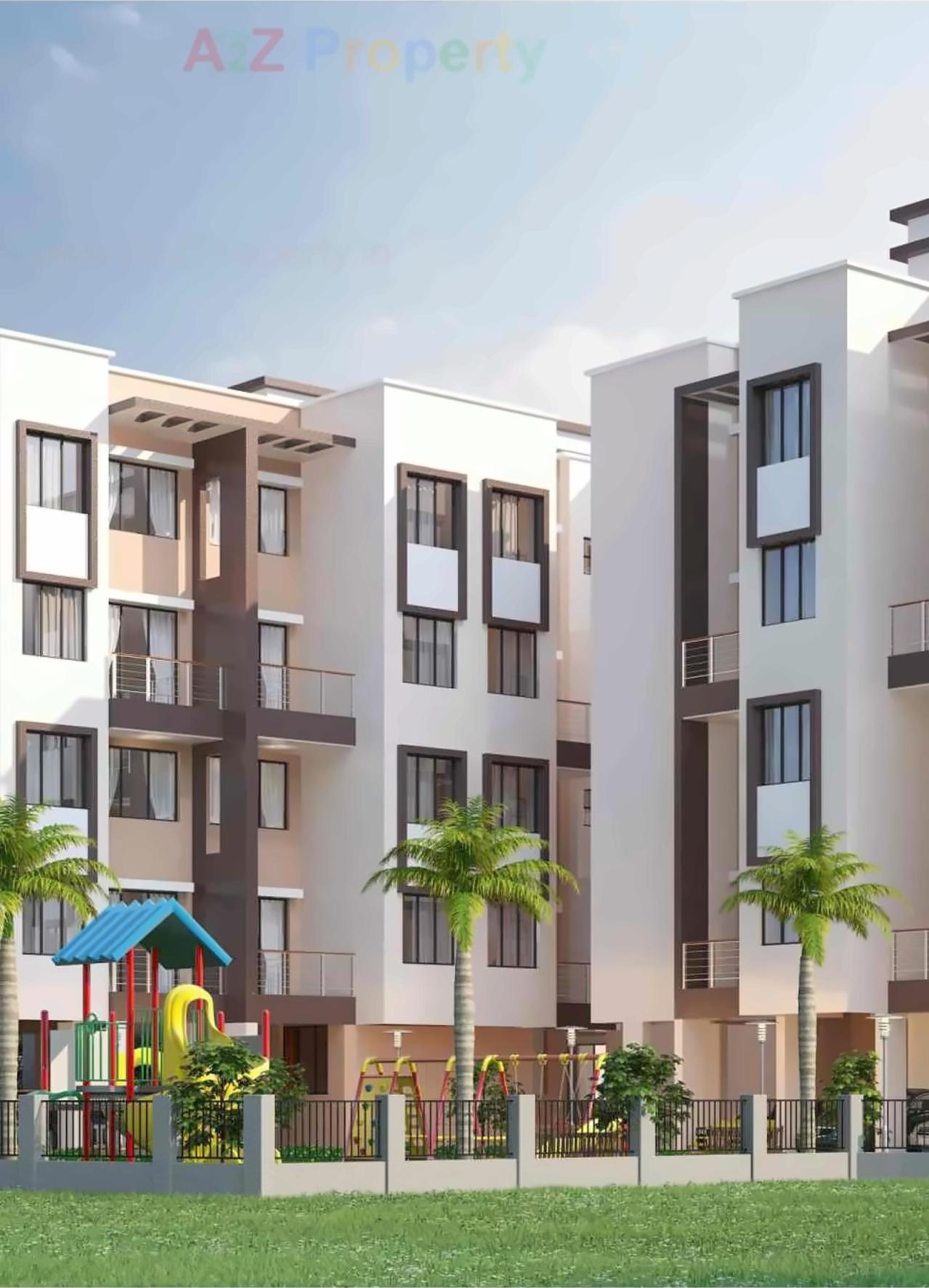 3D Elevation of real estate project Anant Sakshi located at Devad, Raigarh, Maharashtra